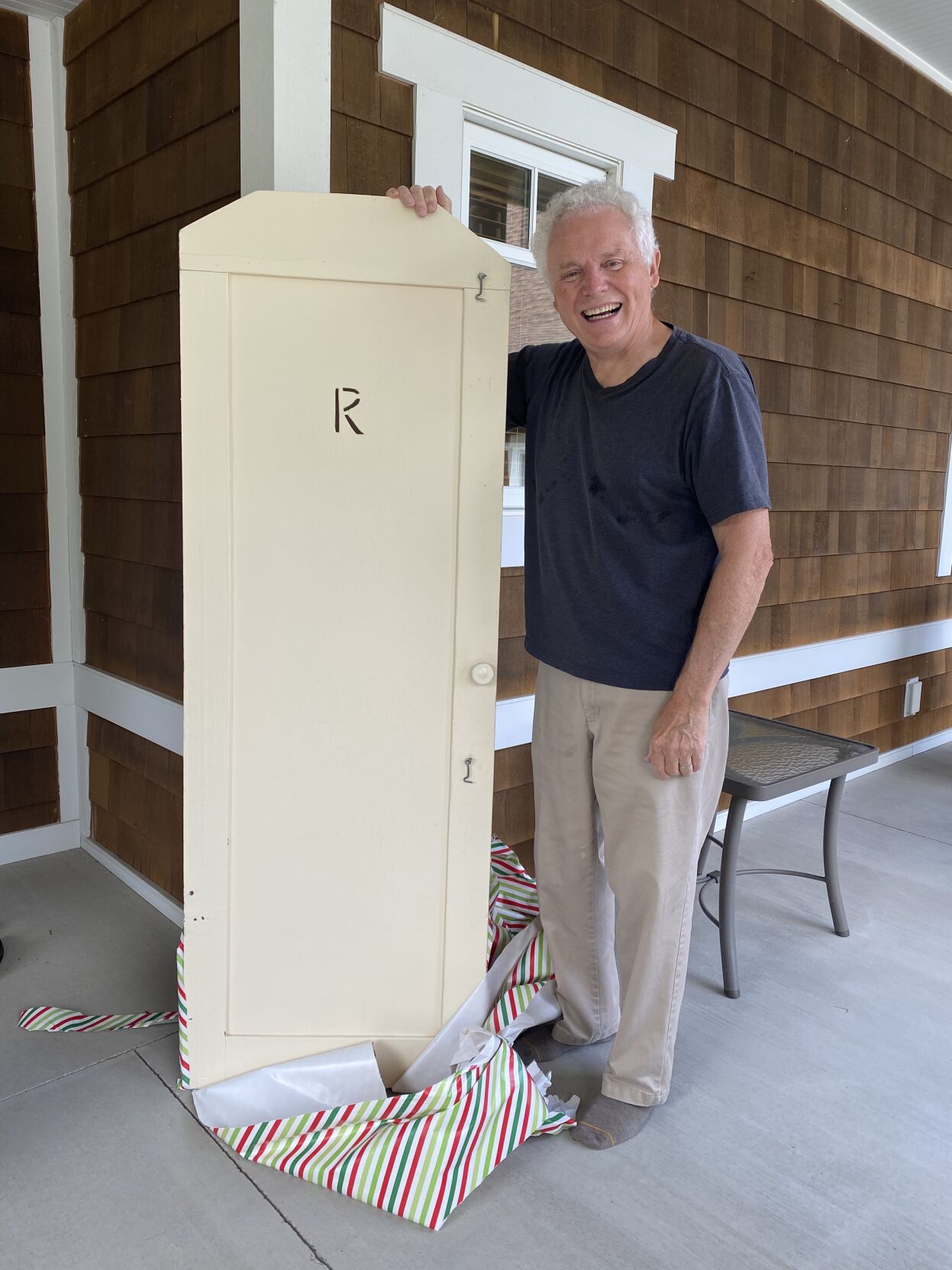Rudy with Door